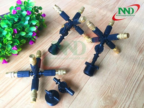 Béc phun sương 5 hướng đồng ren 21