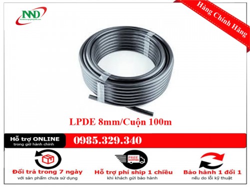 Ống LPDE 6x8mm Nhựa Nguyên Sinh
