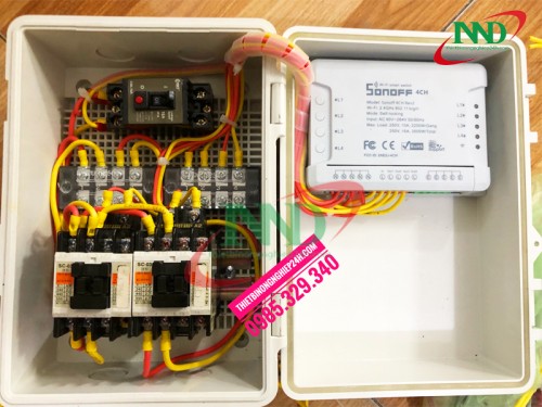 TỦ ĐIỆN ĐIỀU KHIỂN WIFI 4 CỔNG THÔNG MINH KING PUMP CONTROLLER