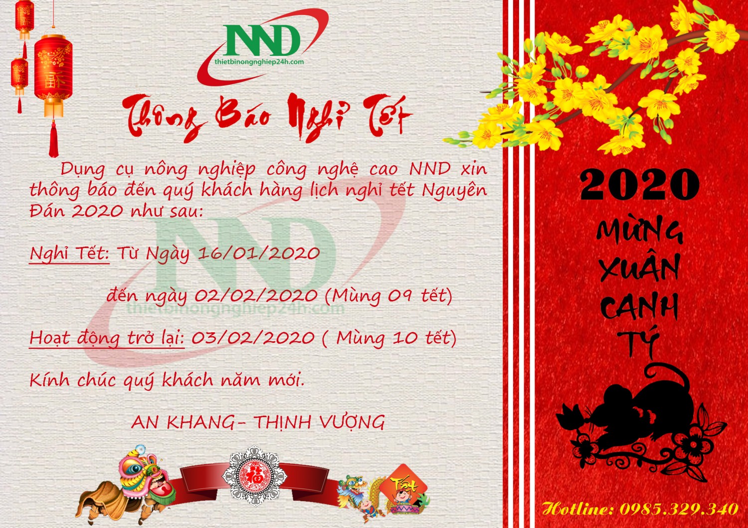 thong bao nghi tet nnd