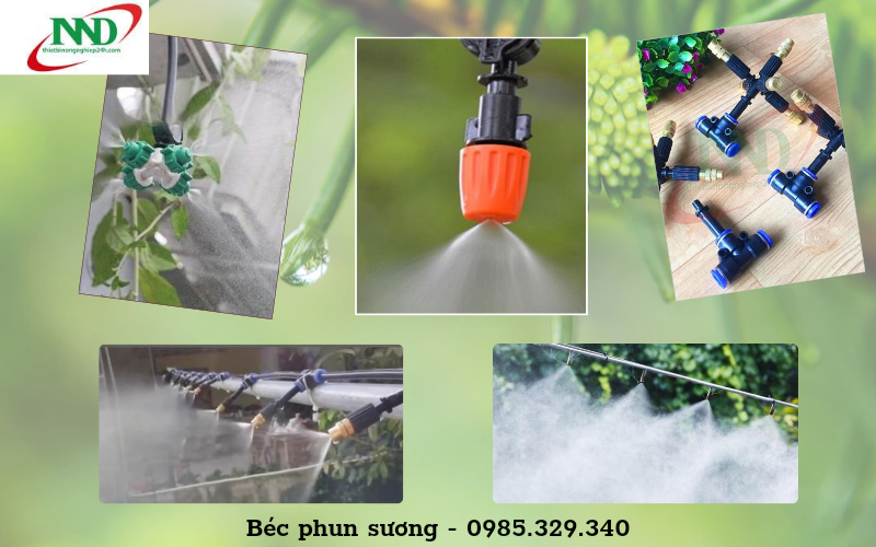 CÁC LOẠI BÉC CHO HỆ THỐNG TƯỚI CÂY TRÊN THỊ TRƯỜNG